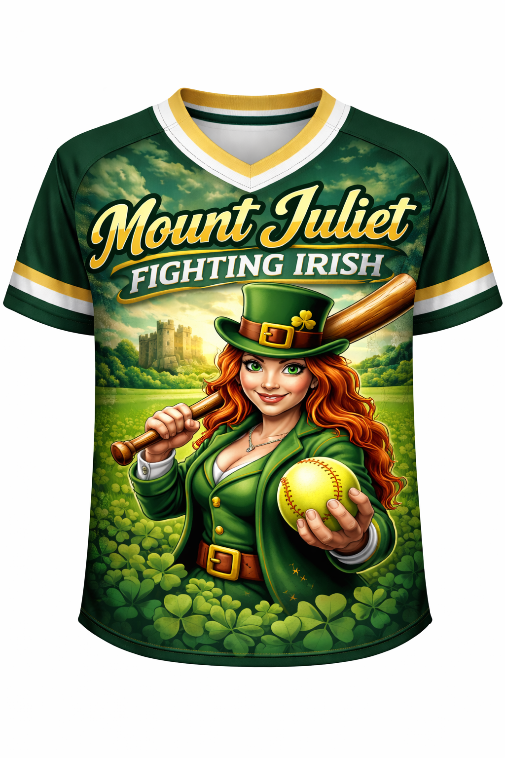 Mount Juliet Fighting Irish jersey concept