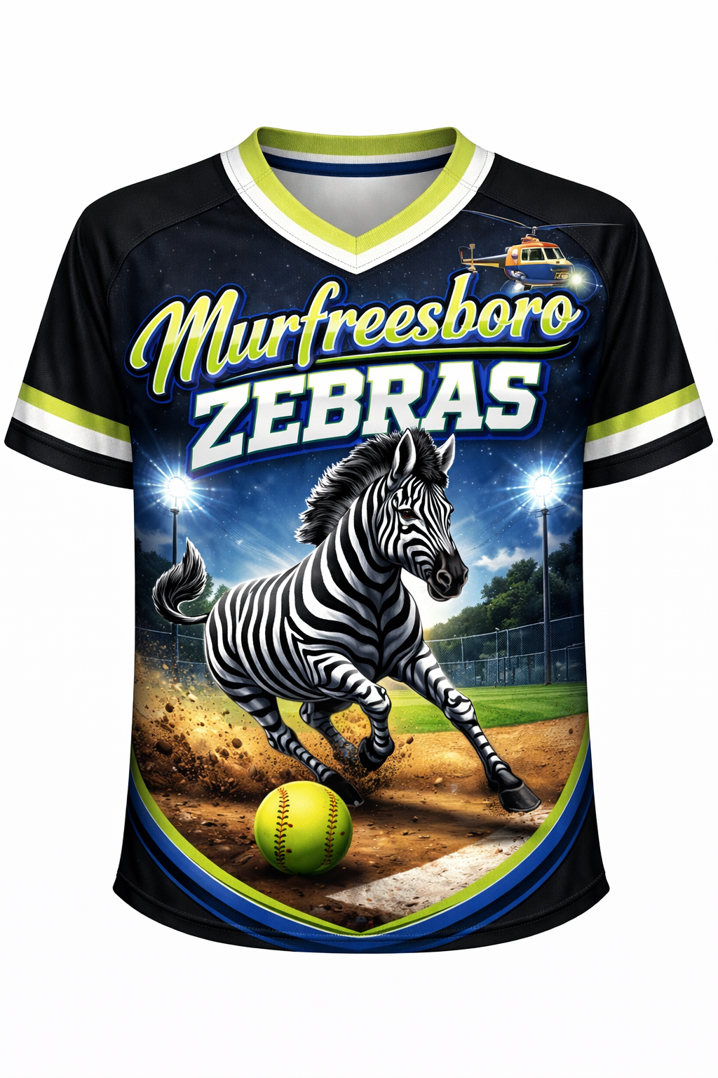 Murfreesboro Zebras jersey concept